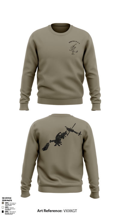 Platoon 2-1-1 26077523 Crew Neck Sweatshirt - 51