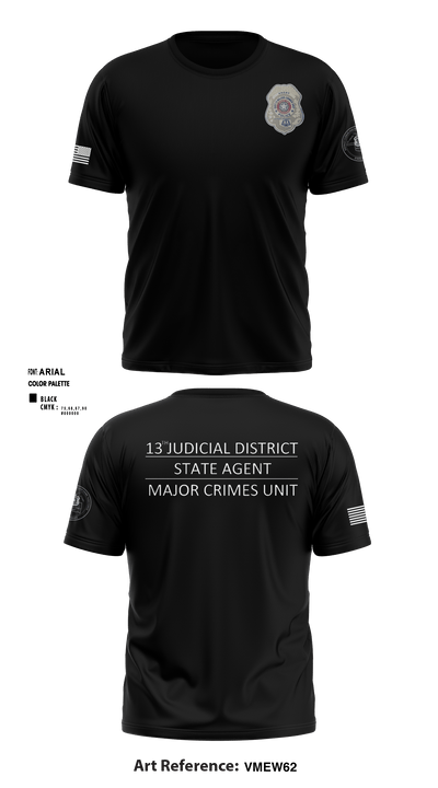 District 13 TF 92193766 Short Sleeve Performance Shirt - 5