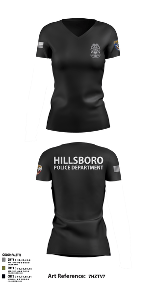 Women's Short Sleeve Vneck Shirt, , Police, Teamtime, Team time, sublimation, custom sports apparel, team uniforms, spirit wear, spiritwear, sports uniforms, custom shirts, team store, custom team store, fundraiser sports, apparel fundraiser