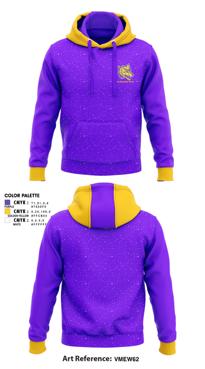 Cut Bank High School cheer 95252455 Hoodie - 1