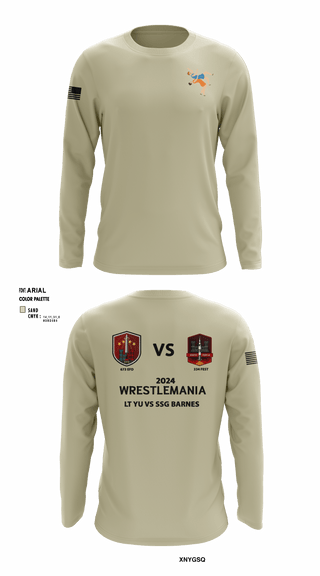 Long Sleeve Performance Shirt, 673 EFD/ 334 FEST, Army, Teamtime, Team time, sublimation, custom sports apparel, team uniforms, spirit wear, spiritwear, sports uniforms, custom shirts, team store, custom team store, fundraiser sports, apparel fundraiser
