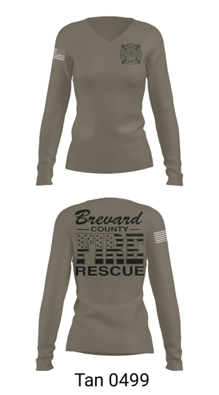 Women's Long Sleeve Vneck Shirt, , Fire Department, Teamtime, Team time, sublimation, custom sports apparel, team uniforms, spirit wear, spiritwear, sports uniforms, custom shirts, team store, custom team store, fundraiser sports, apparel fundraiser