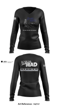 Inversed Crew 85393530 Women's Long Sleeve V-neck Shirt - 1