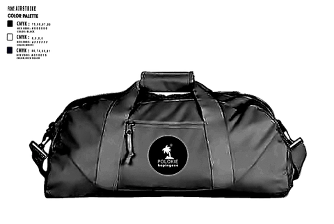 Duffle Bag, POLOKIE, , Teamtime, Team time, sublimation, custom sports apparel, team uniforms, spirit wear, spiritwear, sports uniforms, custom shirts, team store, custom team store, fundraiser sports, apparel fundraiser