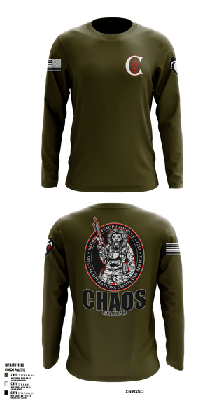 Long Sleeve Performance Shirt, , Army, Teamtime, Team time, sublimation, custom sports apparel, team uniforms, spirit wear, spiritwear, sports uniforms, custom shirts, team store, custom team store, fundraiser sports, apparel fundraiser