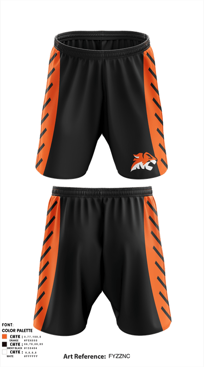 Princeton Basketball Club 59727861 Athletic Shorts With Pockets - 4