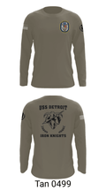 USS Detroit 43379409 Long Sleeve Performance Shirt - 17