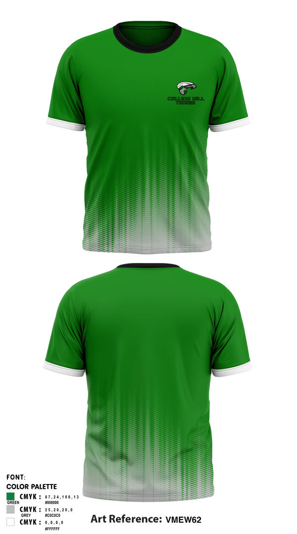 Short Sleeve Performance Shirt, Collins Hill High School Tennis, Tennis, Teamtime, Team time, sublimation, custom sports apparel, team uniforms, spirit wear, spiritwear, sports uniforms, custom shirts, team store, custom team store, fundraiser sports, apparel fundraiser