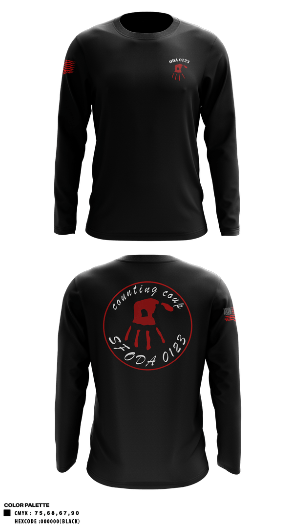 Long Sleeve Performance Shirt, , Army, Teamtime, Team time, sublimation, custom sports apparel, team uniforms, spirit wear, spiritwear, sports uniforms, custom shirts, team store, custom team store, fundraiser sports, apparel fundraiser