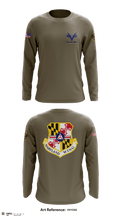 Towson Composite Squadron 17976164 Long Sleeve Performance Shirt - 2