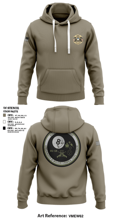 Southern ohio organized and major crimes task force 84256074 Hoodie - 4