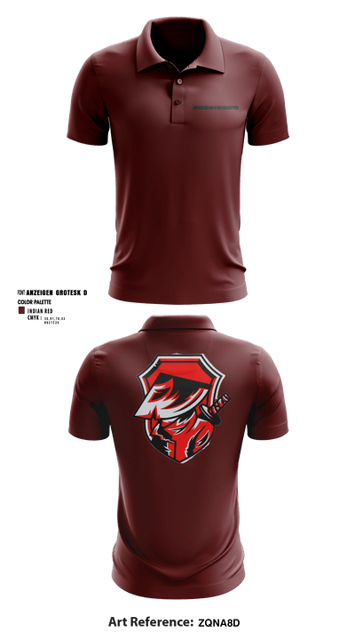 RockieRed 87306226 Short Sleeve Performance Polo - 1