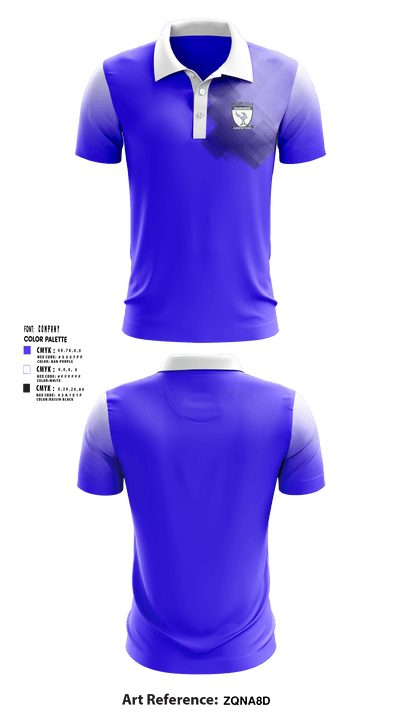 Rolling Hills Elementary School 71117960 Short Sleeve Performance Polo - 1
