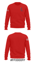 Loveless Academic Magnet High School Soccer 35411119 Crew Neck Sweatshirt - 11