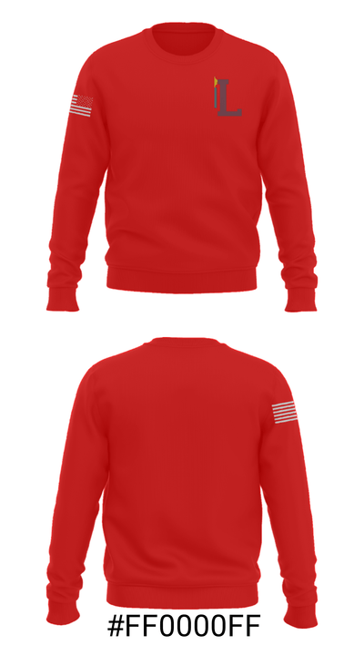 Loveless Academic Magnet High School Soccer 35411119 Crew Neck Sweatshirt - 11