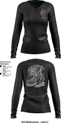 112th CRD112th CRD, 1SFG(A) 89961624 Women's Long Sleeve V-neck Shirt - 2