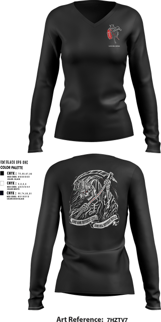 Women's Long Sleeve Vneck Shirt, 112th CRD112th CRD, 1SFG(A), Army, Teamtime, Team time, sublimation, custom sports apparel, team uniforms, spirit wear, spiritwear, sports uniforms, custom shirts, team store, custom team store, fundraiser sports, apparel fundraiser