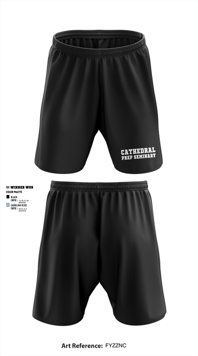 Cathedral Prep Seminary 26405407 Athletic Shorts With Pockets - 2