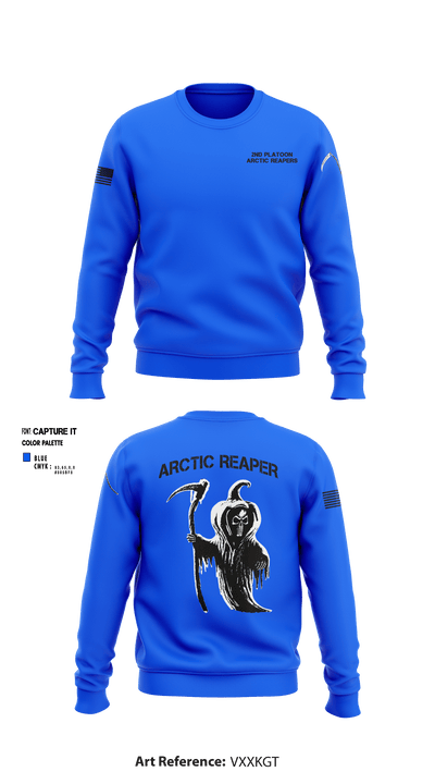 95th CBRN Company, 2nd Platoon 62199884 Crew Neck Sweatshirt - 1
