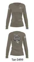Dco 1-173rd 60146136 Women's Long Sleeve V-neck Shirt - 40