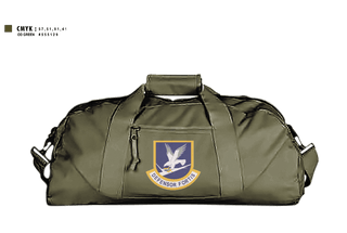 Duffle Bag, 315 SFS CHS, Air Force, Teamtime, Team time, sublimation, custom sports apparel, team uniforms, spirit wear, spiritwear, sports uniforms, custom shirts, team store, custom team store, fundraiser sports, apparel fundraiser