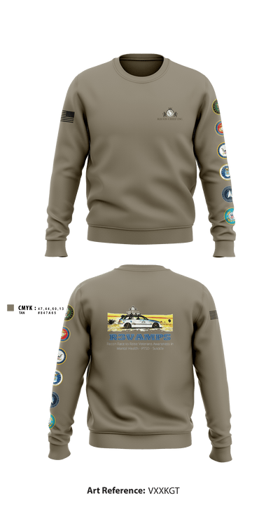 Recon Chief Inc. 84611298 Crew Neck Sweatshirt - 6