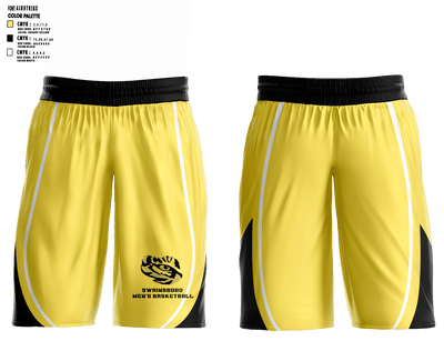 Swainsboro High School Basketball 8287562 Mens Reversible Basketball Shorts - 1