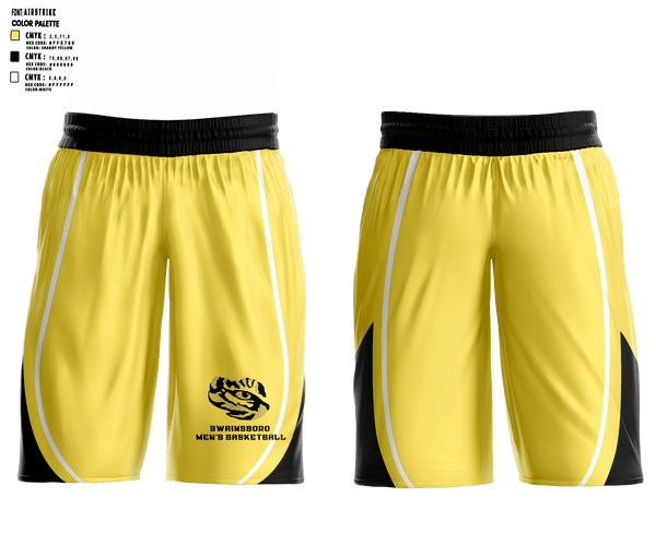 Mens Reversible Basketball Shorts, Swainsboro High School Basketball, Men's Basketball, Teamtime, Team time, sublimation, custom sports apparel, team uniforms, spirit wear, spiritwear, sports uniforms, custom shirts, team store, custom team store, fundraiser sports, apparel fundraiser