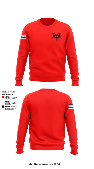 302nd EN CO 64266225 Crew Neck Sweatshirt - 6