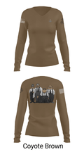 RSS Pueblo 70093991 Women's Long Sleeve V-neck Shirt - 42