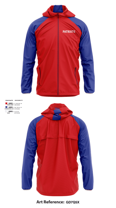 Patriots 73310609 Windbreaker - 1