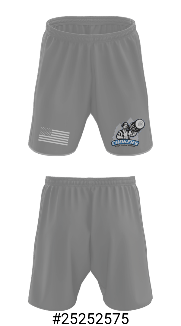 Athletic Shorts With Pockets, Grays Harbor College Golf, Golf, Teamtime, Team time, sublimation, custom sports apparel, team uniforms, spirit wear, spiritwear, sports uniforms, custom shirts, team store, custom team store, fundraiser sports, apparel fundraiser