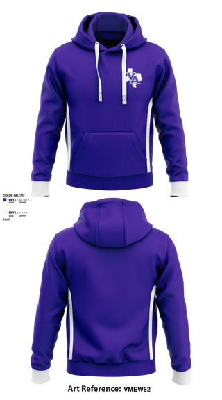 Hoodie, VASA Panther Football, Football, Teamtime, Team time, sublimation, custom sports apparel, team uniforms, spirit wear, spiritwear, sports uniforms, custom shirts, team store, custom team store, fundraiser sports, apparel fundraiser