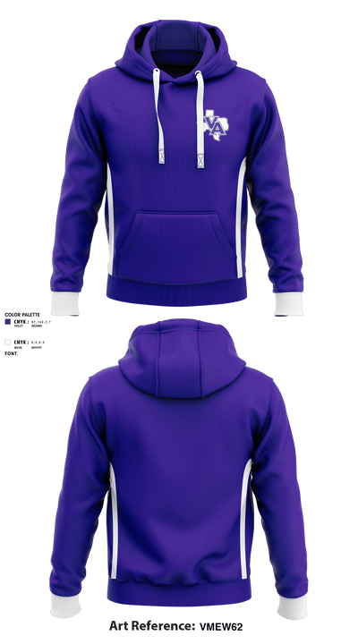 VASA Panther Football 6807670 Hoodie - 1