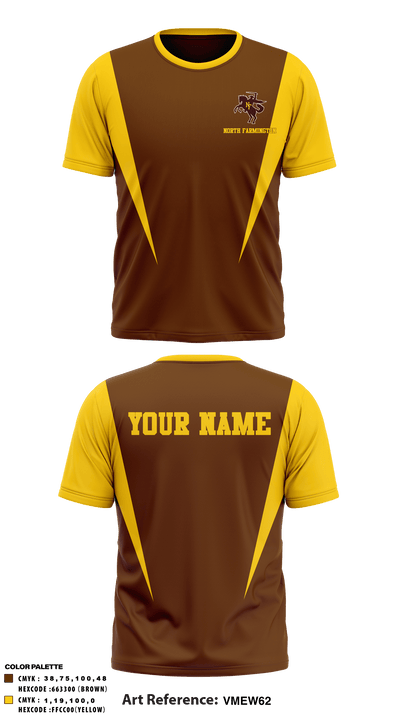 North Farmington High School Basketball 37037275 Short Sleeve Performance Shirt - 30