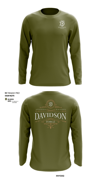 Long Sleeve Performance Shirt, Davidson Forge, , Teamtime, Team time, sublimation, custom sports apparel, team uniforms, spirit wear, spiritwear, sports uniforms, custom shirts, team store, custom team store, fundraiser sports, apparel fundraiser
