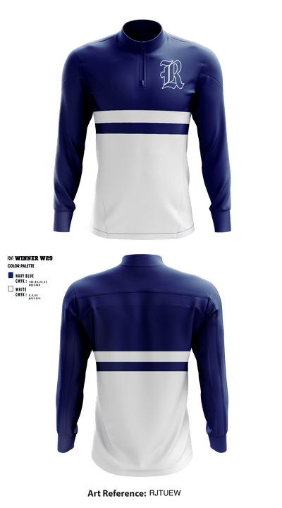 Ringgold Middle School 70186521 Quarter Zip Jacket - 1