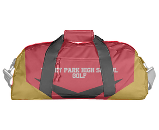 Duffle Bag, Tinley Park High School Golf, Golf, Teamtime, Team time, sublimation, custom sports apparel, team uniforms, spirit wear, spiritwear, sports uniforms, custom shirts, team store, custom team store, fundraiser sports, apparel fundraiser