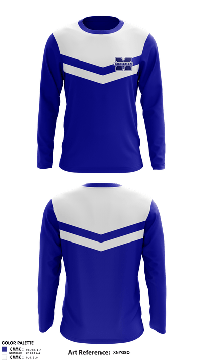 Saint Michael'S Senior High School Cheer 60314611 Long Sleeve Performance Shirt - 1