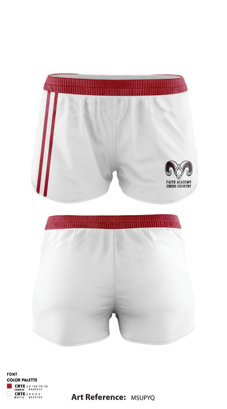 Track Shorts, Faith Academy Cross Country, Cross Country, Teamtime, Team time, sublimation, custom sports apparel, team uniforms, spirit wear, spiritwear, sports uniforms, custom shirts, team store, custom team store, fundraiser sports, apparel fundraiser