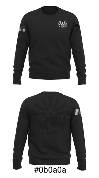 Crew Neck Sweatshirt, , Army, Teamtime, Team time, sublimation, custom sports apparel, team uniforms, spirit wear, spiritwear, sports uniforms, custom shirts, team store, custom team store, fundraiser sports, apparel fundraiser