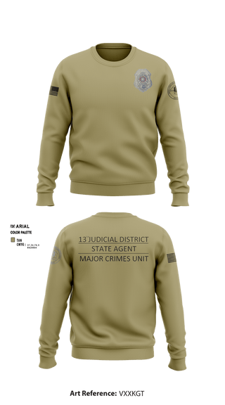 Crew Neck Sweatshirt, , Police, Teamtime, Team time, sublimation, custom sports apparel, team uniforms, spirit wear, spiritwear, sports uniforms, custom shirts, team store, custom team store, fundraiser sports, apparel fundraiser