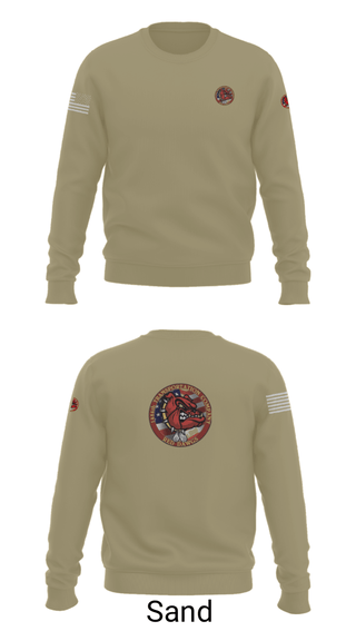 Crew Neck Sweatshirt, , National Guard, Teamtime, Team time, sublimation, custom sports apparel, team uniforms, spirit wear, spiritwear, sports uniforms, custom shirts, team store, custom team store, fundraiser sports, apparel fundraiser