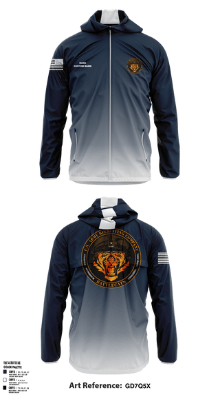 Windbreaker, Evansville Army Recruiting Company, , Teamtime, Team time, sublimation, custom sports apparel, team uniforms, spirit wear, spiritwear, sports uniforms, custom shirts, team store, custom team store, fundraiser sports, apparel fundraiser