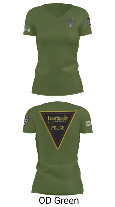 Emergency Response Team 1130693 Women's Short Sleeve V-neck Shirt - 28