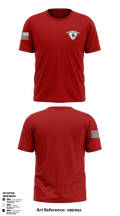 Hayes County Fire Department 32426787 Short Sleeve Performance Shirt - 1