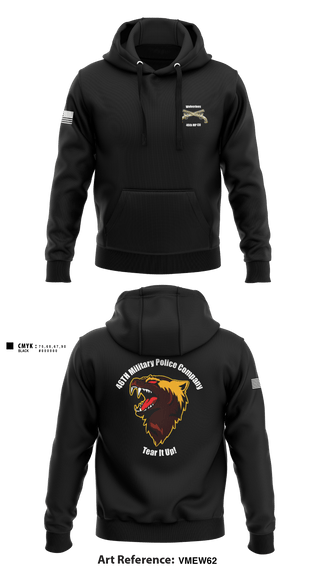 Hoodie, 46th Military Police Company, , Teamtime, Team time, sublimation, custom sports apparel, team uniforms, spirit wear, spiritwear, sports uniforms, custom shirts, team store, custom team store, fundraiser sports, apparel fundraiser