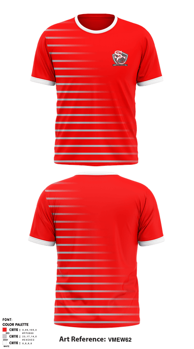 Saint Clair Junior High School 49350784 Short Sleeve Performance Shirt - 1