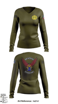 2-39 44850814 Women's Long Sleeve V-neck Shirt - 1