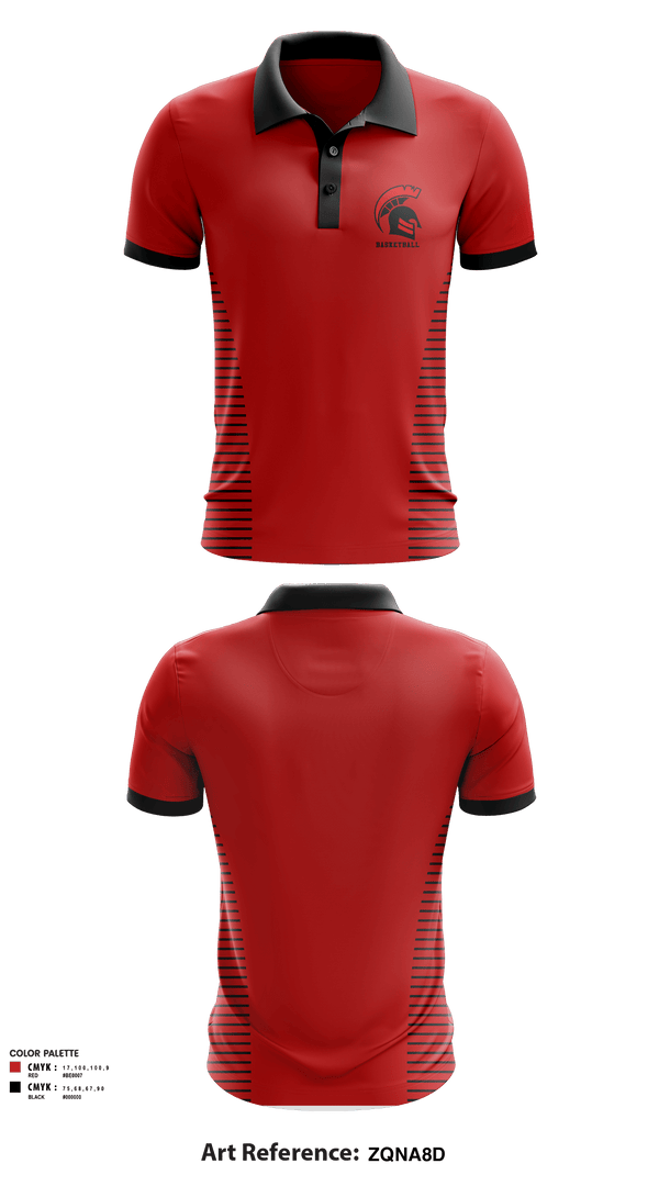 Short Sleeve Performance Polo, Discovery High School Basketball, Men's Basketball, Teamtime, Team time, sublimation, custom sports apparel, team uniforms, spirit wear, spiritwear, sports uniforms, custom shirts, team store, custom team store, fundraiser sports, apparel fundraiser
